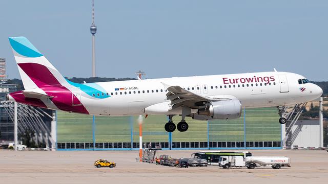 D-ABNL:Airbus A320-200:Eurowings